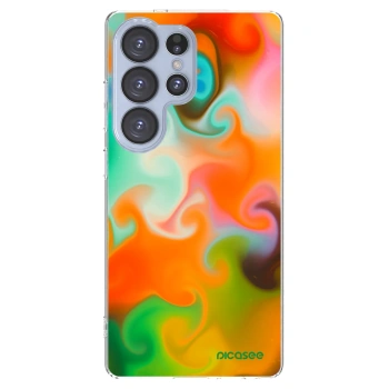 Picasee silikonowe przeźroczyste etui na Samsung Galaxy S25 Ultra 5G - Juice