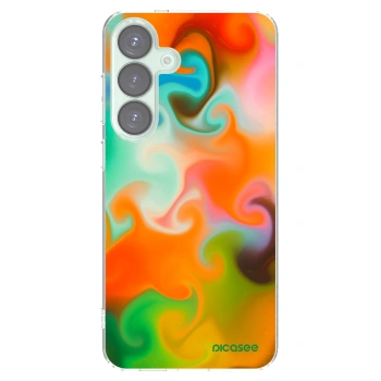 Picasee silikonowe przeźroczyste etui na Samsung Galaxy S25+ 5G - Juice