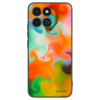 Picasee silikonowe czarne etui na Honor 200 Smart 5G - Juice