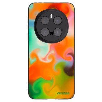 Picasee silikonowe czarne etui na Honor Magic7 Pro 5G - Juice