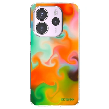 Picasee silikonowe przeźroczyste etui na Xiaomi Redmi Note 14 4G - Juice