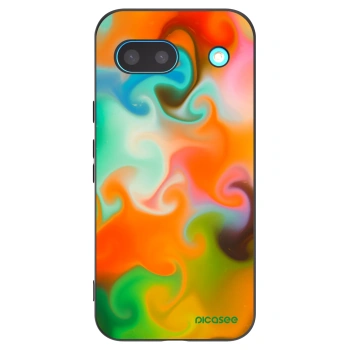 Picasee silikonowe czarne etui na Google Pixel 8a - Juice