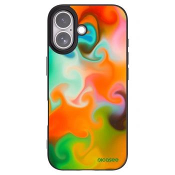 Picasee silikonowe czarne etui na Apple iPhone 17 - Juice