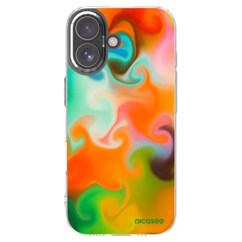 Picasee silikonowe przeźroczyste etui na Apple iPhone 17 - Juice