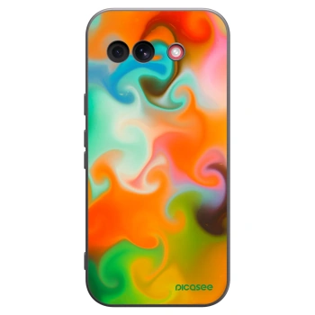 Picasee silikonowe czarne etui na Google Pixel 10a - Juice