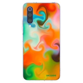 Picasee silikonowe przeźroczyste etui na Xiaomi Mi 9 SE - Juice