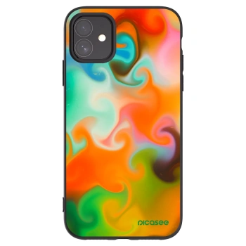 Picasee silikonowe czarne etui na Apple iPhone 11 - Juice