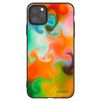 Picasee silikonowe czarne etui na Apple iPhone 11 Pro Max - Juice