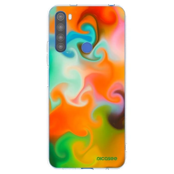 Picasee silikonowe przeźroczyste etui na Xiaomi Redmi Note 8T - Juice