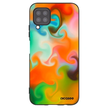Picasee silikonowe czarne etui na Huawei P40 Lite - Juice