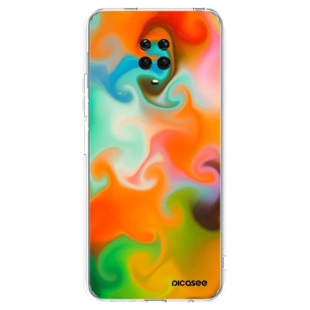 Picasee silikonowe przeźroczyste etui na Xiaomi Redmi Note 9S - Juice