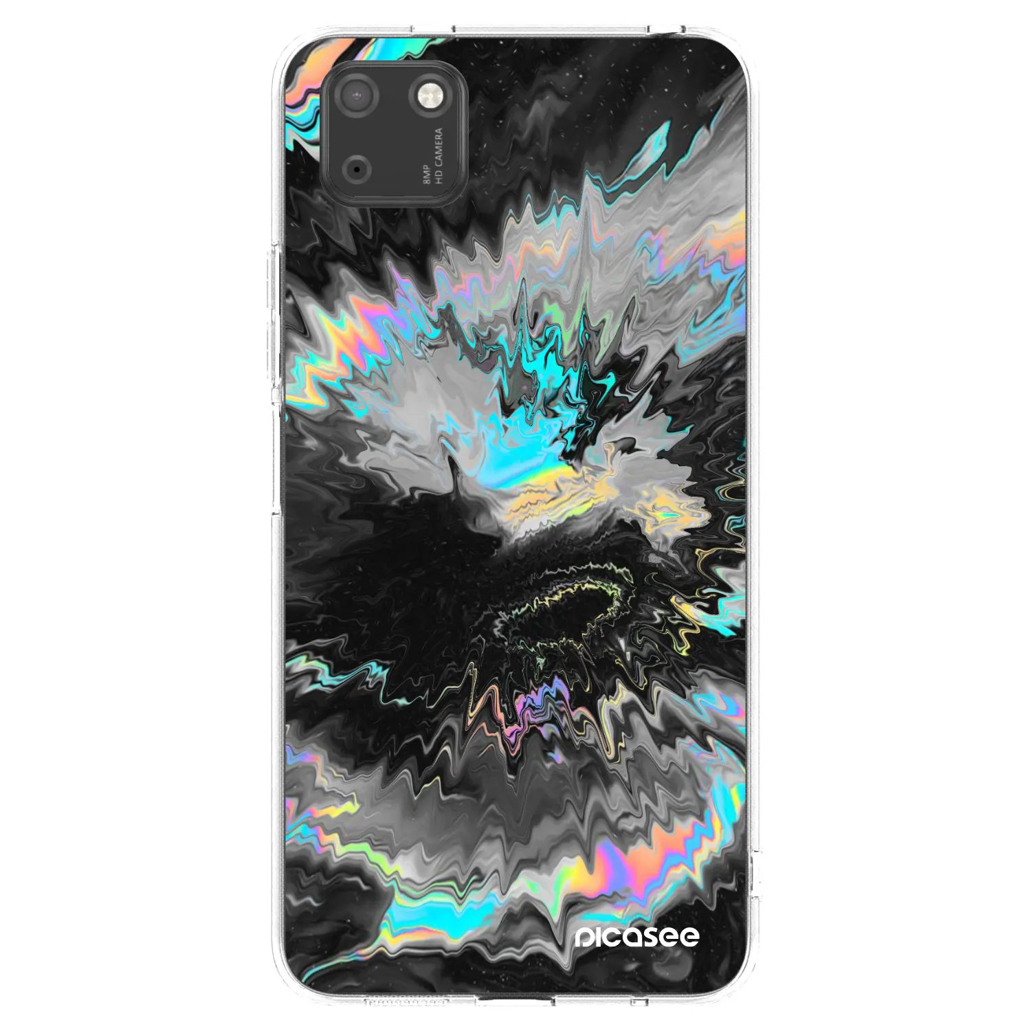 Picasee silikonowe przeźroczyste etui na Huawei Y5P - Magnetic