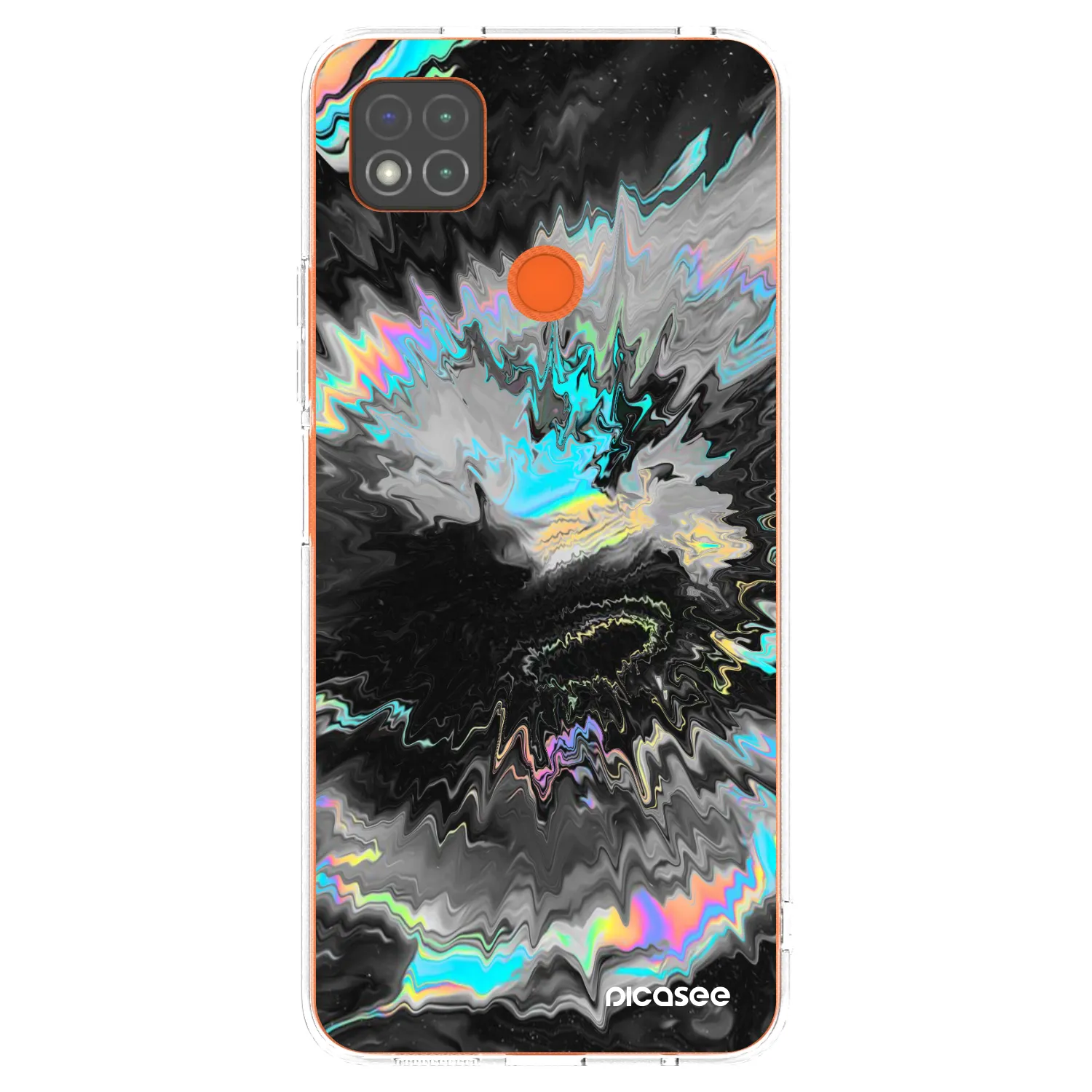Picasee silikonowe przeźroczyste etui na Xiaomi Redmi 9C - Magnetic