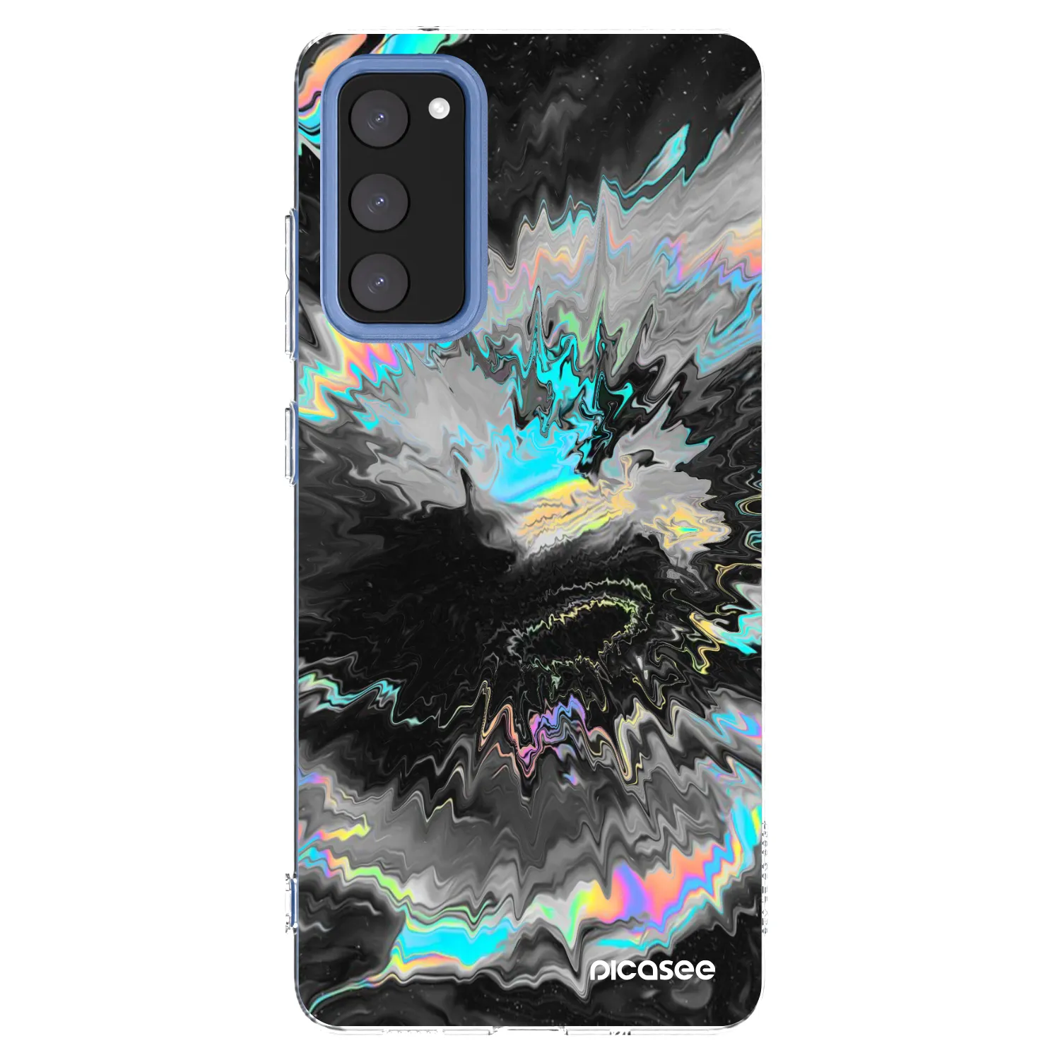 Picasee silikonowe przeźroczyste etui na Samsung Galaxy S20 FE - Magnetic