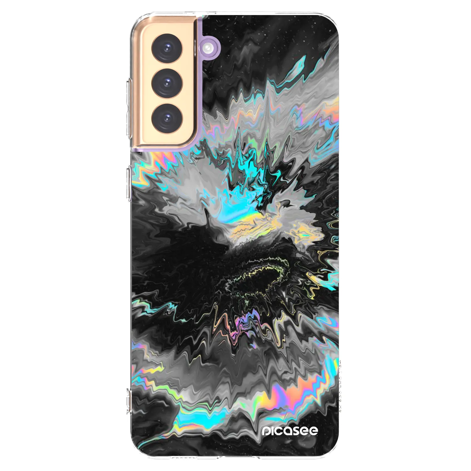 Picasee silikonowe przeźroczyste etui na Samsung Galaxy S21+ 5G G996F - Magnetic