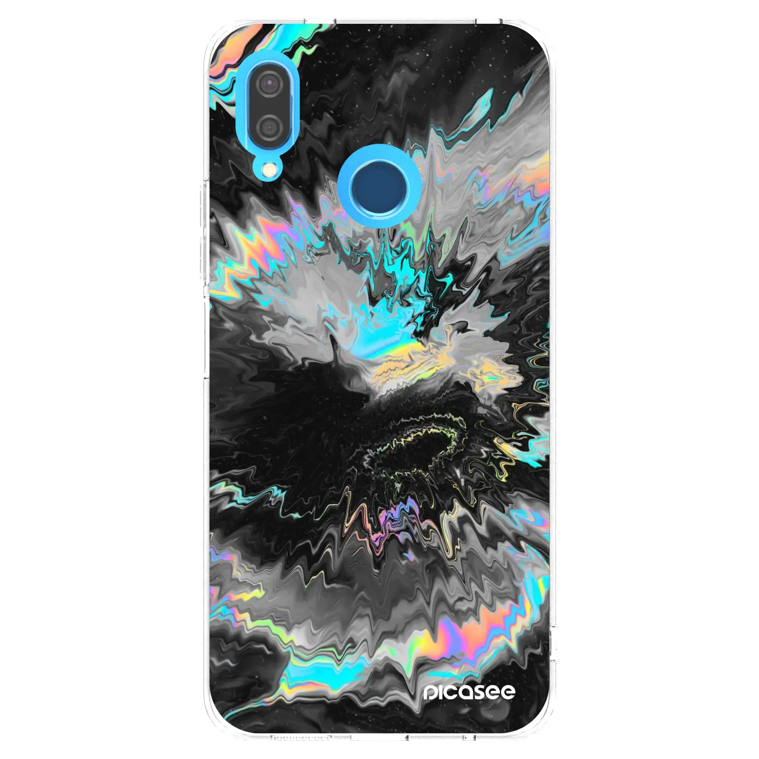 Picasee silikonowe przeźroczyste etui na Huawei P20 Lite - Magnetic