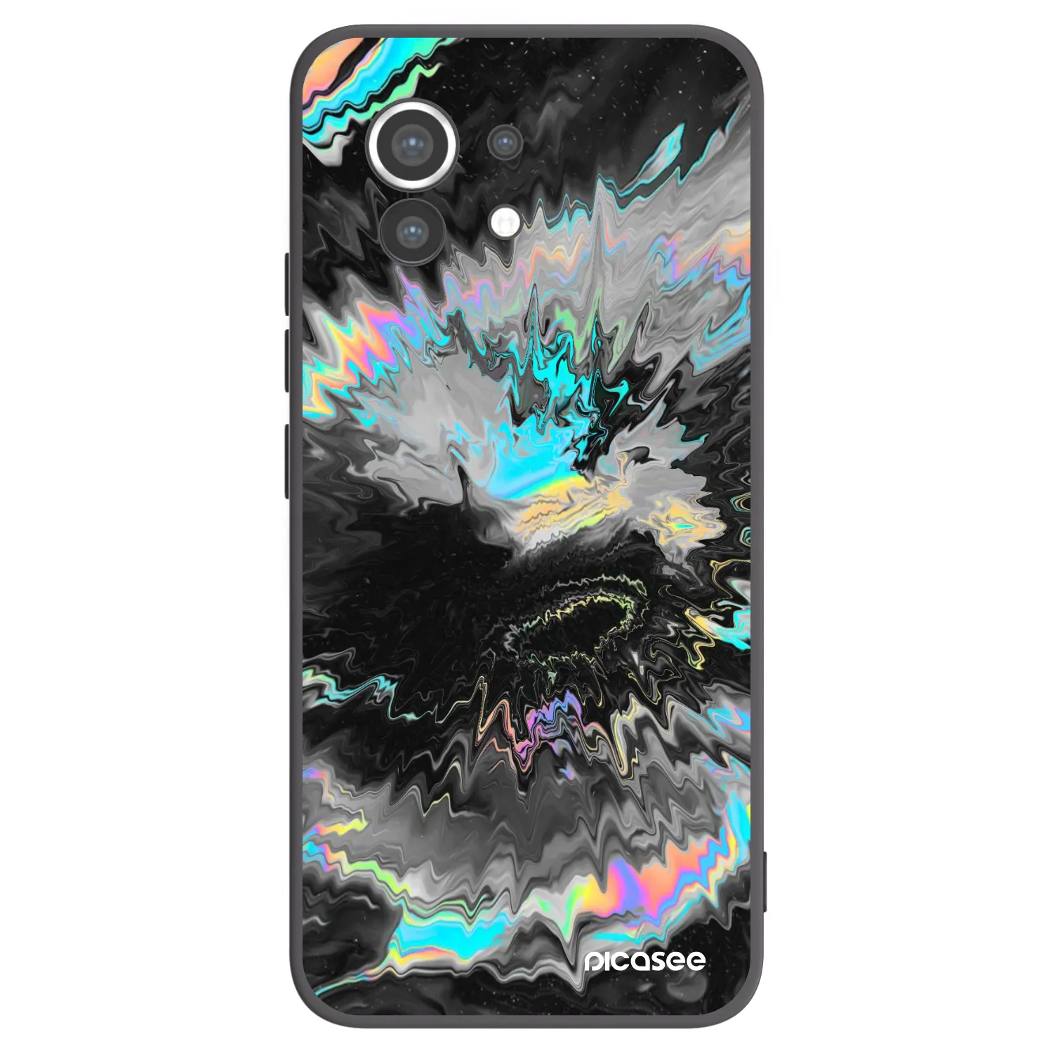 Picasee silikonowe czarne etui na Xiaomi Mi 11 - Magnetic