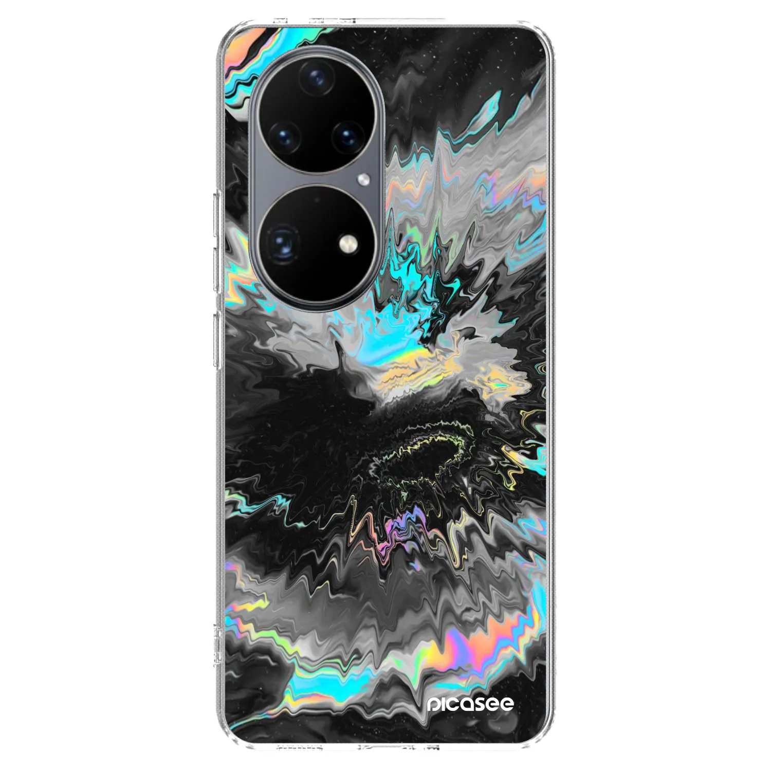 Picasee silikonowe przeźroczyste etui na Huawei P50 - Magnetic