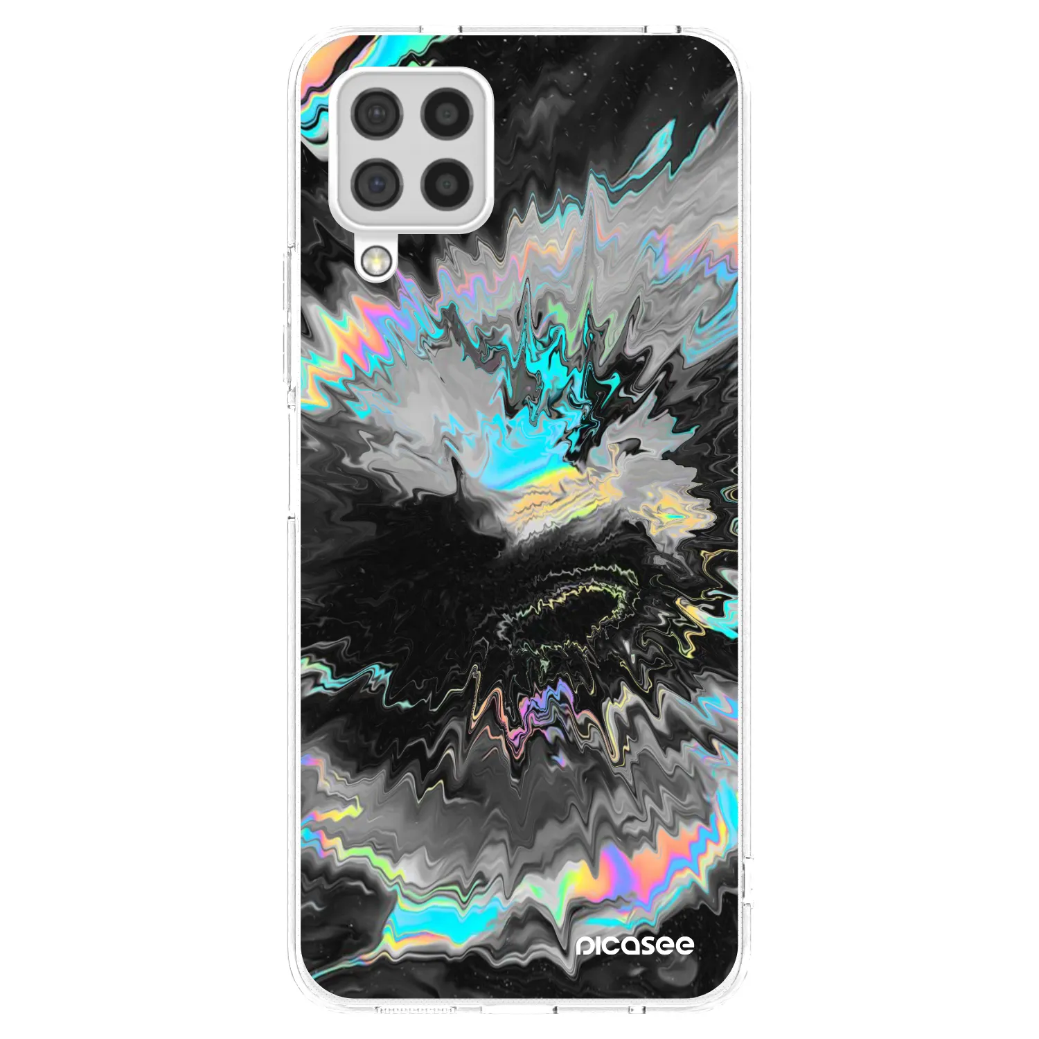 Picasee silikonowe przeźroczyste etui na Samsung Galaxy A22 A225F 4G - Magnetic