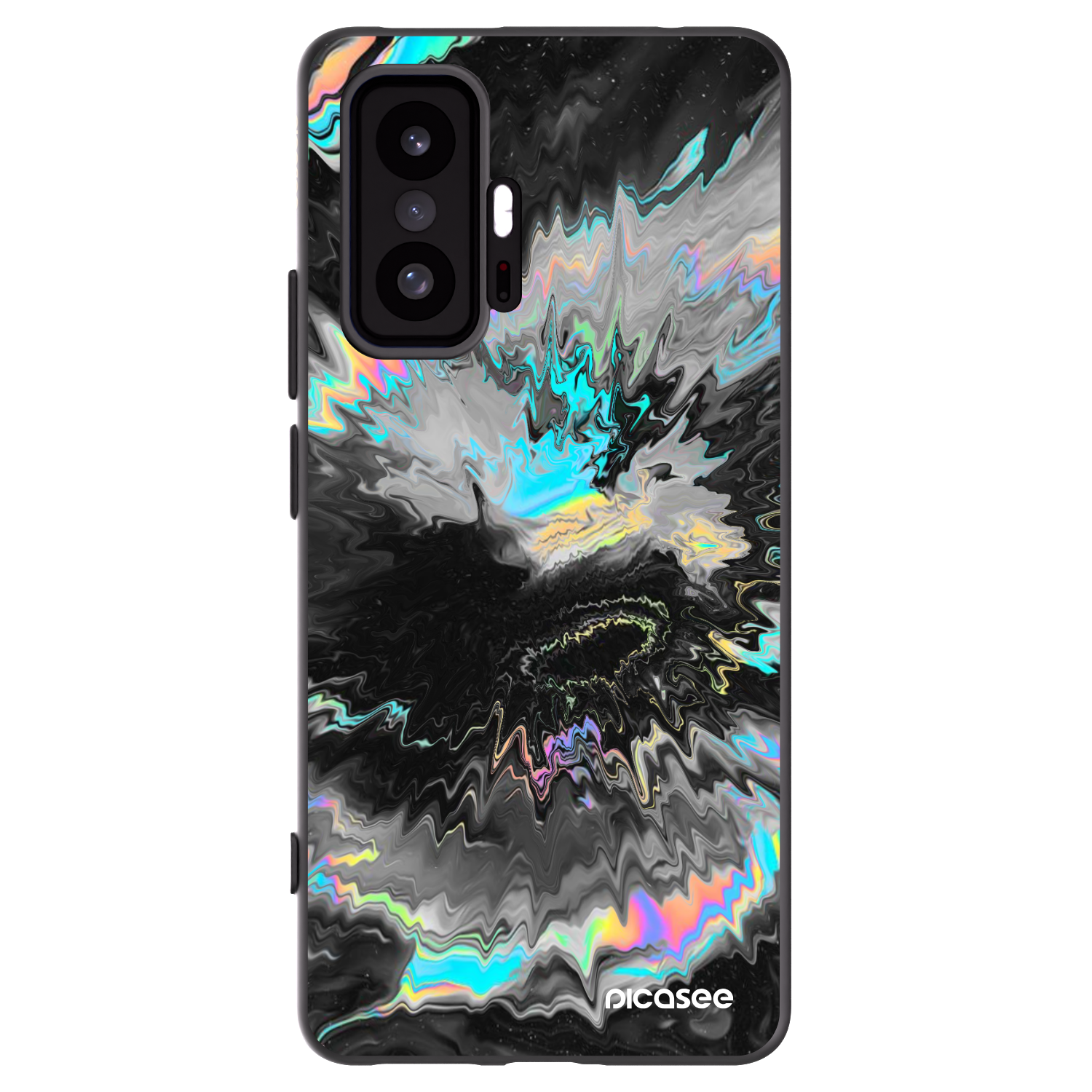 Picasee silikonowe czarne etui na Xiaomi 11T Pro - Magnetic