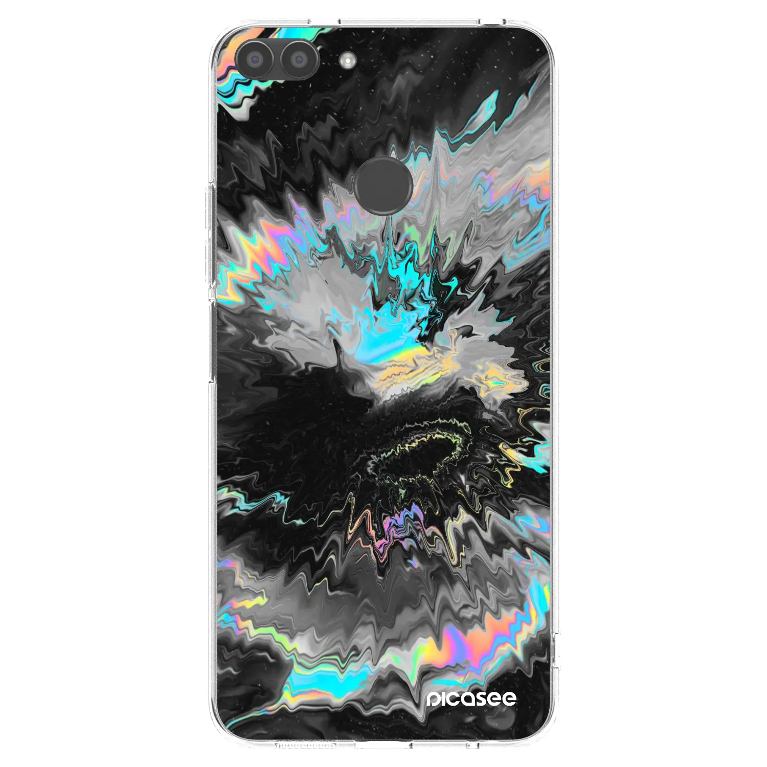 Picasee silikonowe przeźroczyste etui na Huawei P Smart - Magnetic