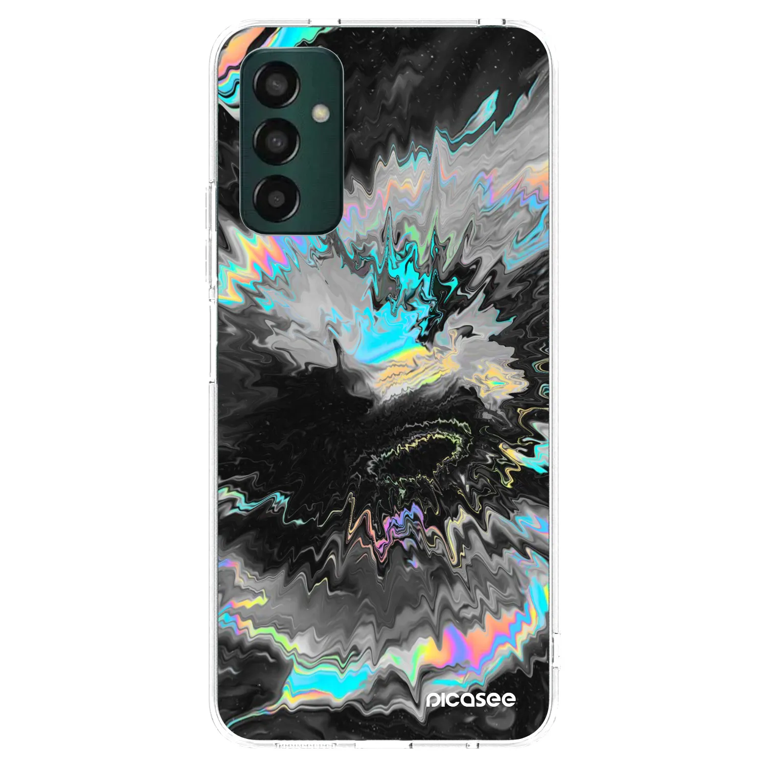 Picasee silikonowe przeźroczyste etui na Samsung Galaxy M13 M135F - Magnetic