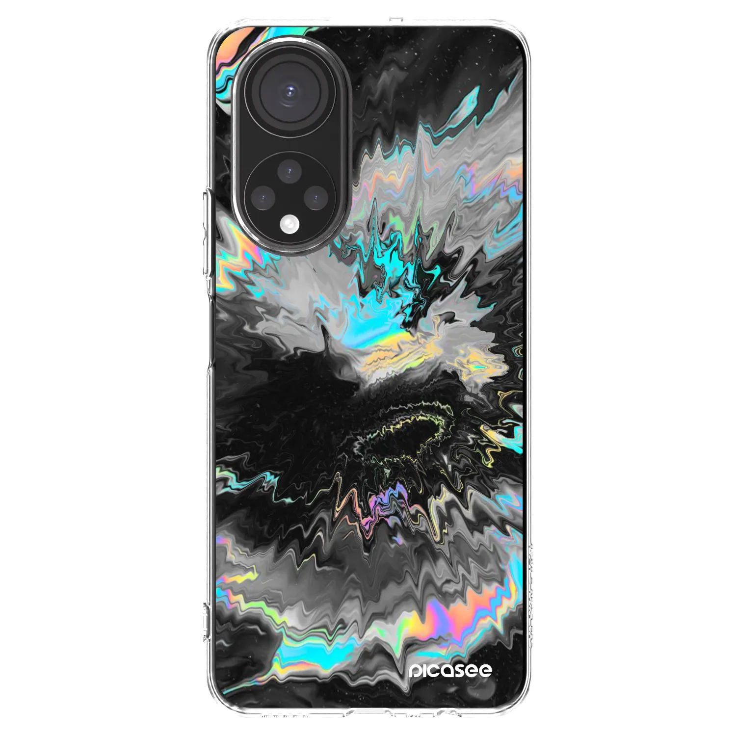 Picasee silikonowe przeźroczyste etui na Honor X7 - Magnetic