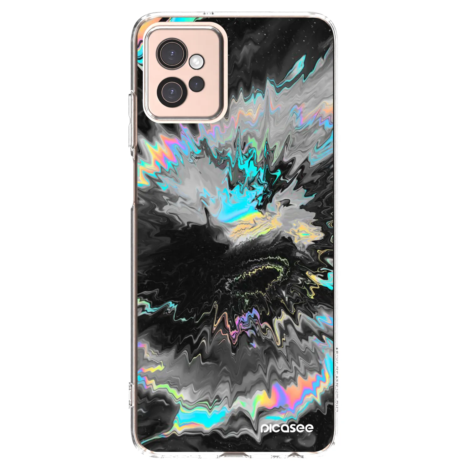 Picasee silikonowe przeźroczyste etui na Motorola Moto G32 - Magnetic