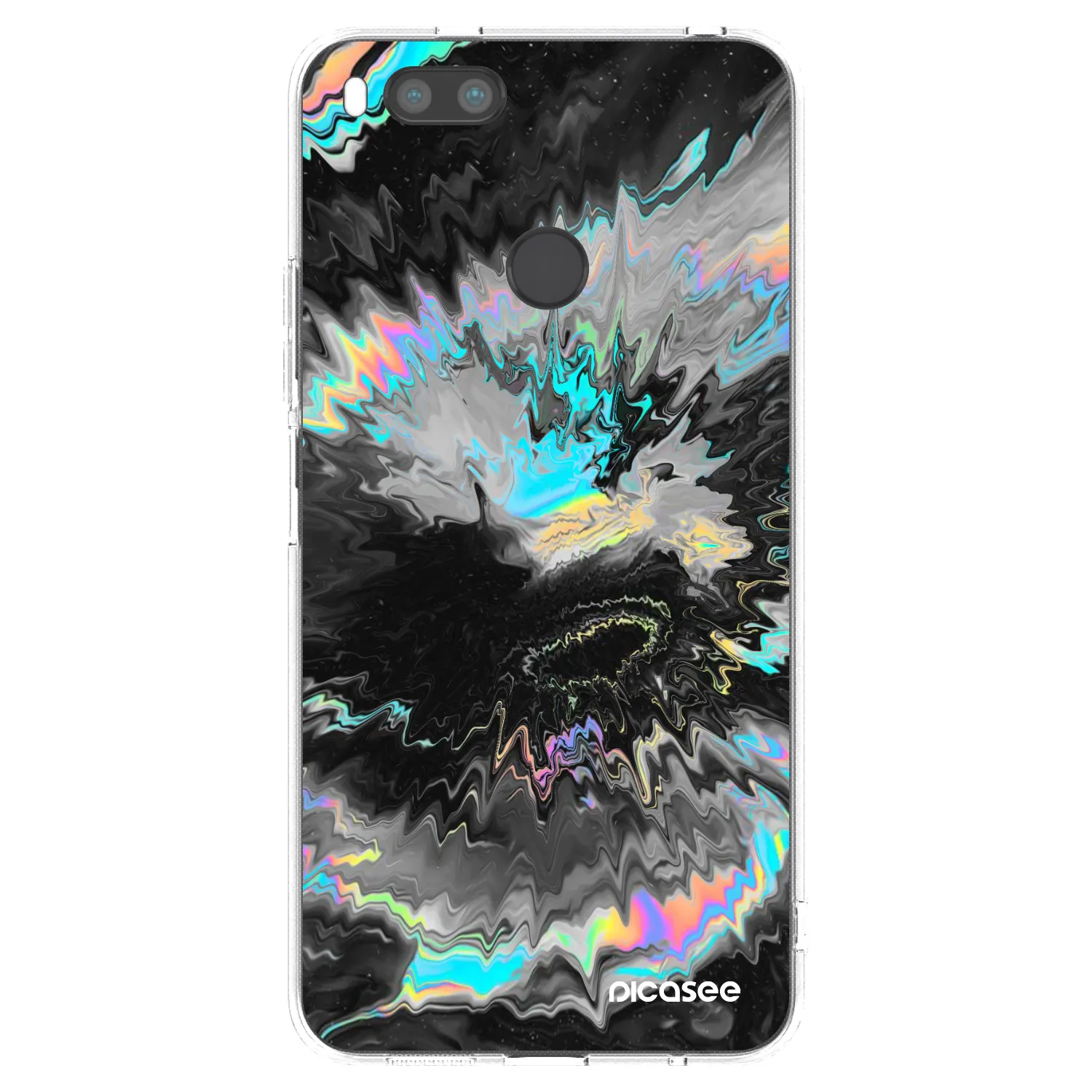Picasee silikonowe przeźroczyste etui na Xiaomi Redmi A1 - Magnetic