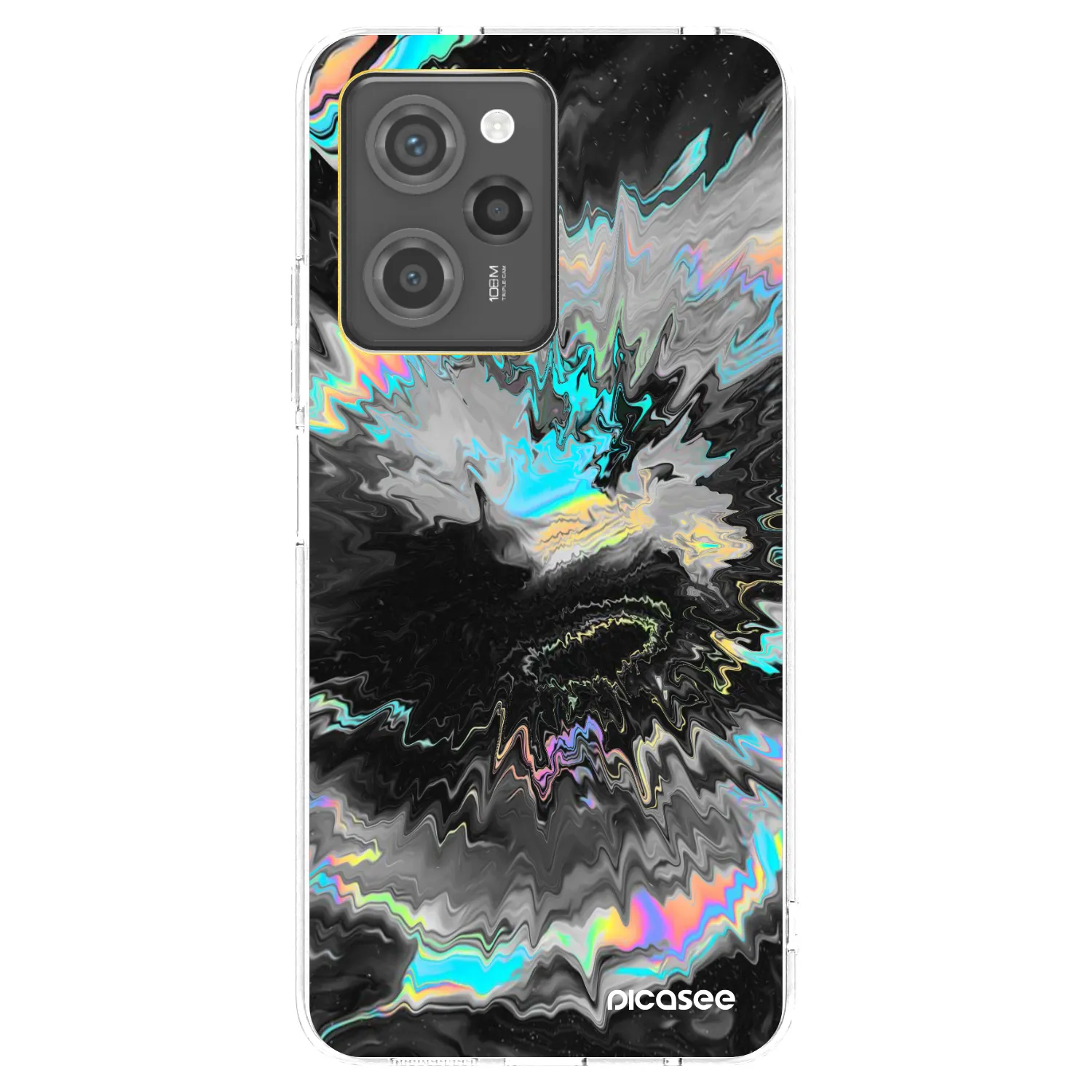 Picasee silikonowe przeźroczyste etui na Xiaomi Poco X5 Pro - Magnetic
