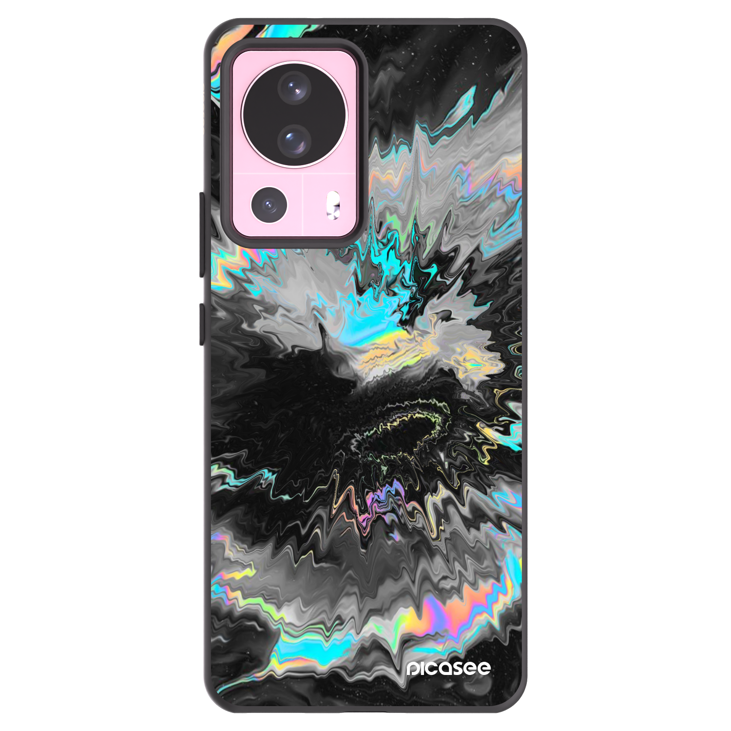 Picasee silikonowe czarne etui na Xiaomi 13 Lite - Magnetic