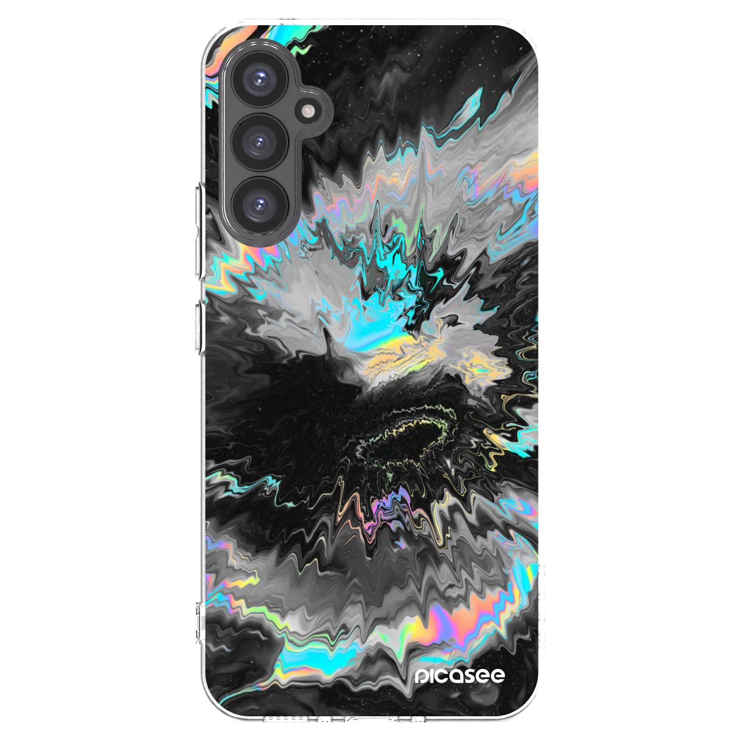 Picasee silikonowe przeźroczyste etui na Samsung Galaxy A34 5G A346B - Magnetic