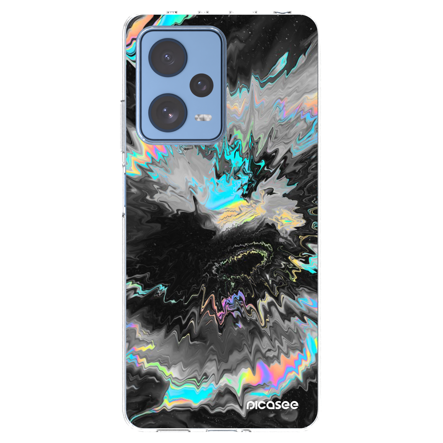 Picasee silikonowe przeźroczyste etui na Xiaomi Redmi Note 12 Pro 5G - Magnetic