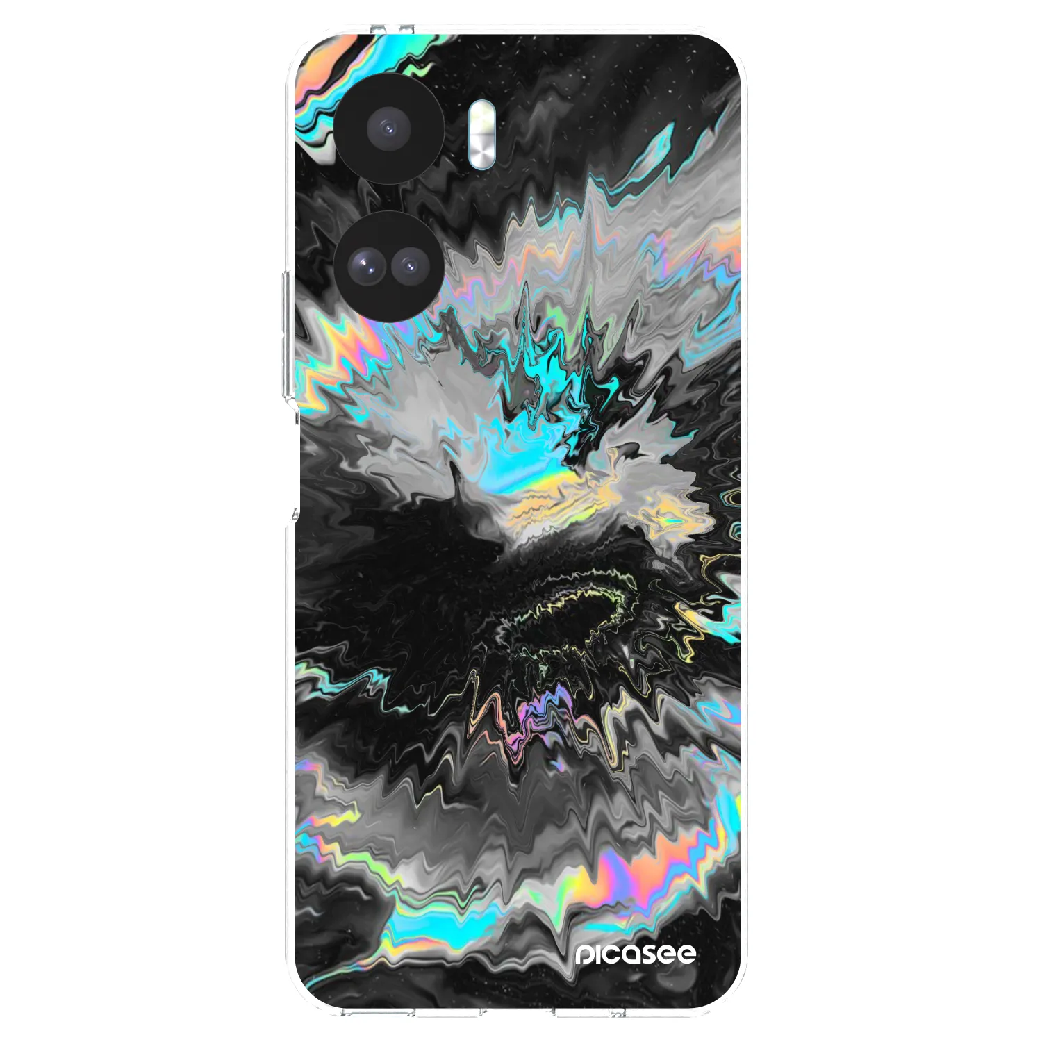 Picasee silikonowe przeźroczyste etui na Honor 90 Lite 5G - Magnetic