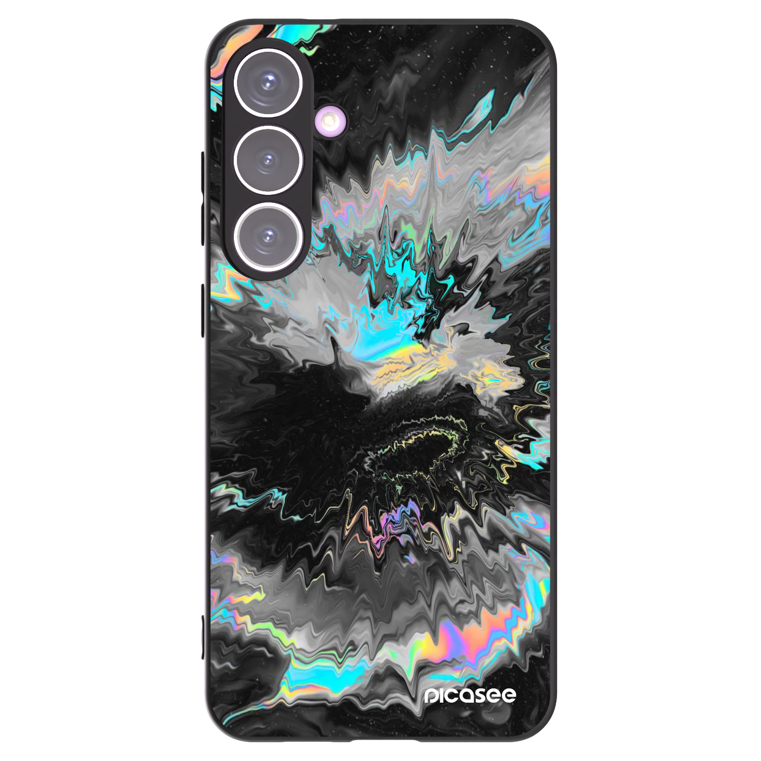 Picasee silikonowe czarne etui na Samsung Galaxy S24+ S926B 5G - Magnetic