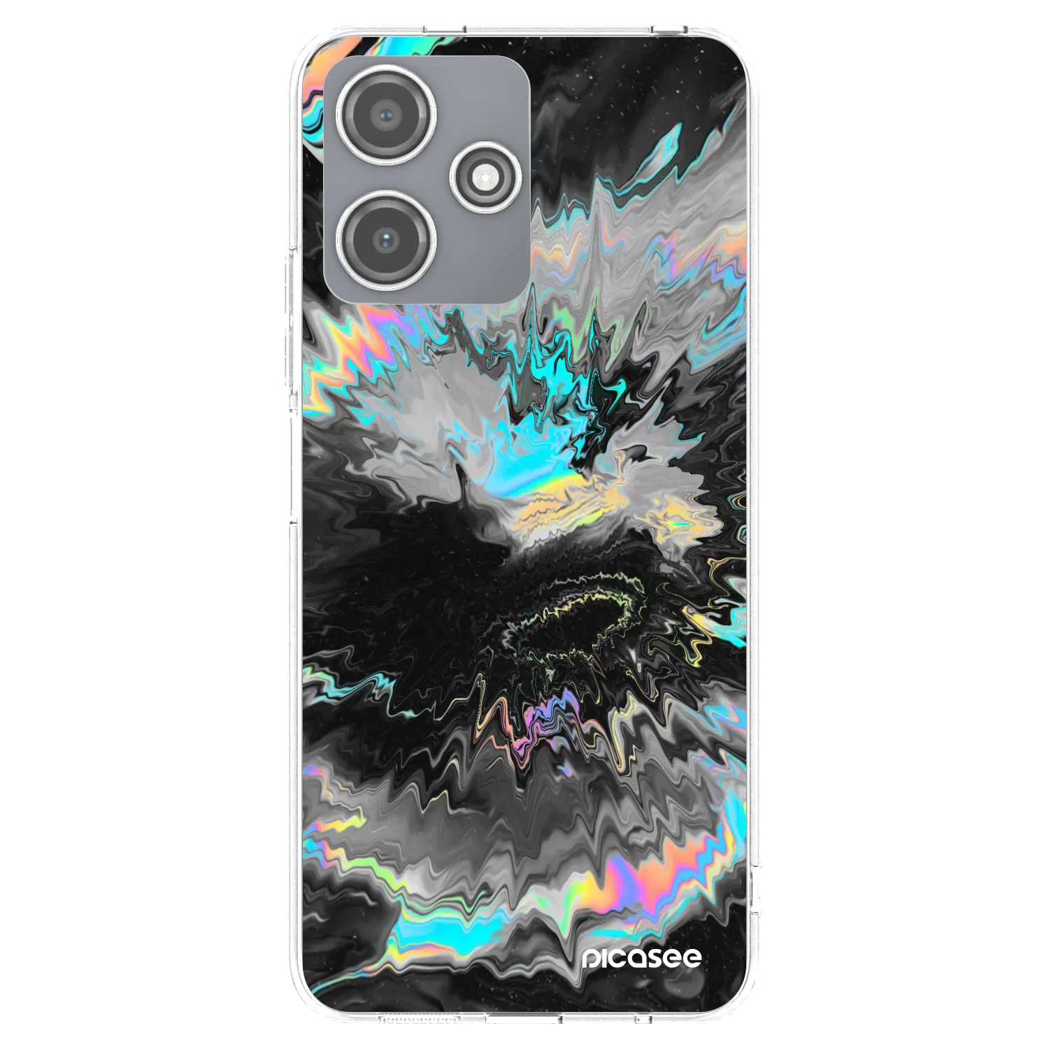 Picasee silikonowe przeźroczyste etui na Xiaomi Redmi 12 5G - Magnetic