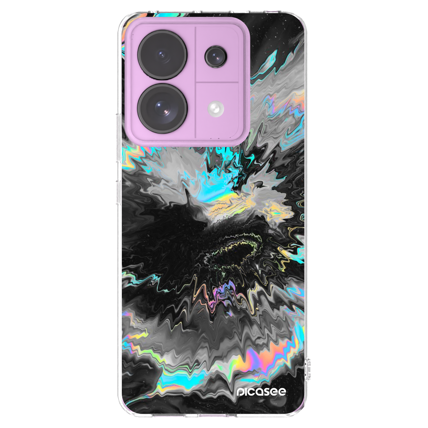 Picasee silikonowe przeźroczyste etui na Xiaomi Redmi Note 13 Pro 5G - Magnetic