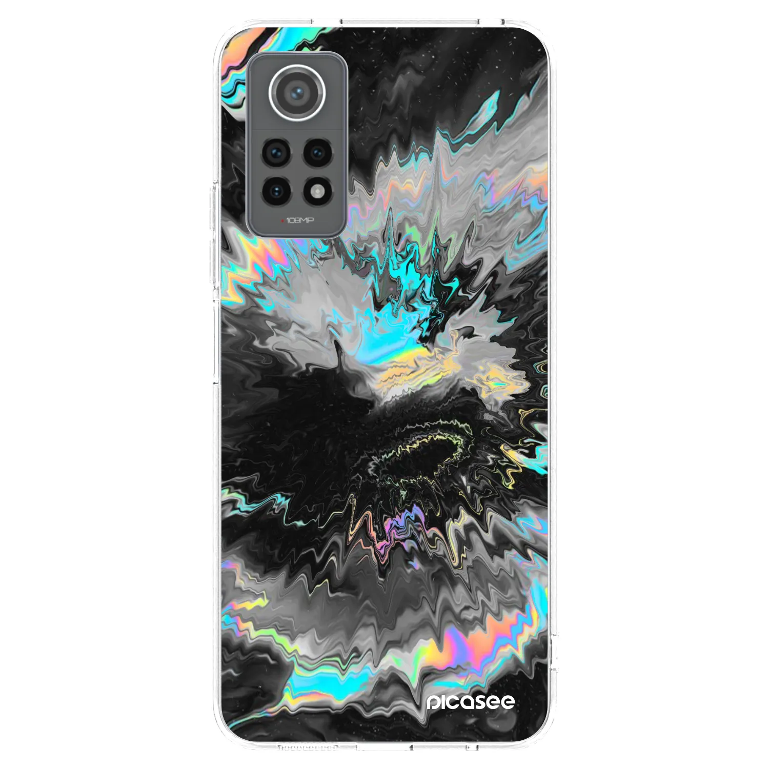 Picasee silikonowe przeźroczyste etui na Xiaomi Redmi Note 12 Pro 4G - Magnetic