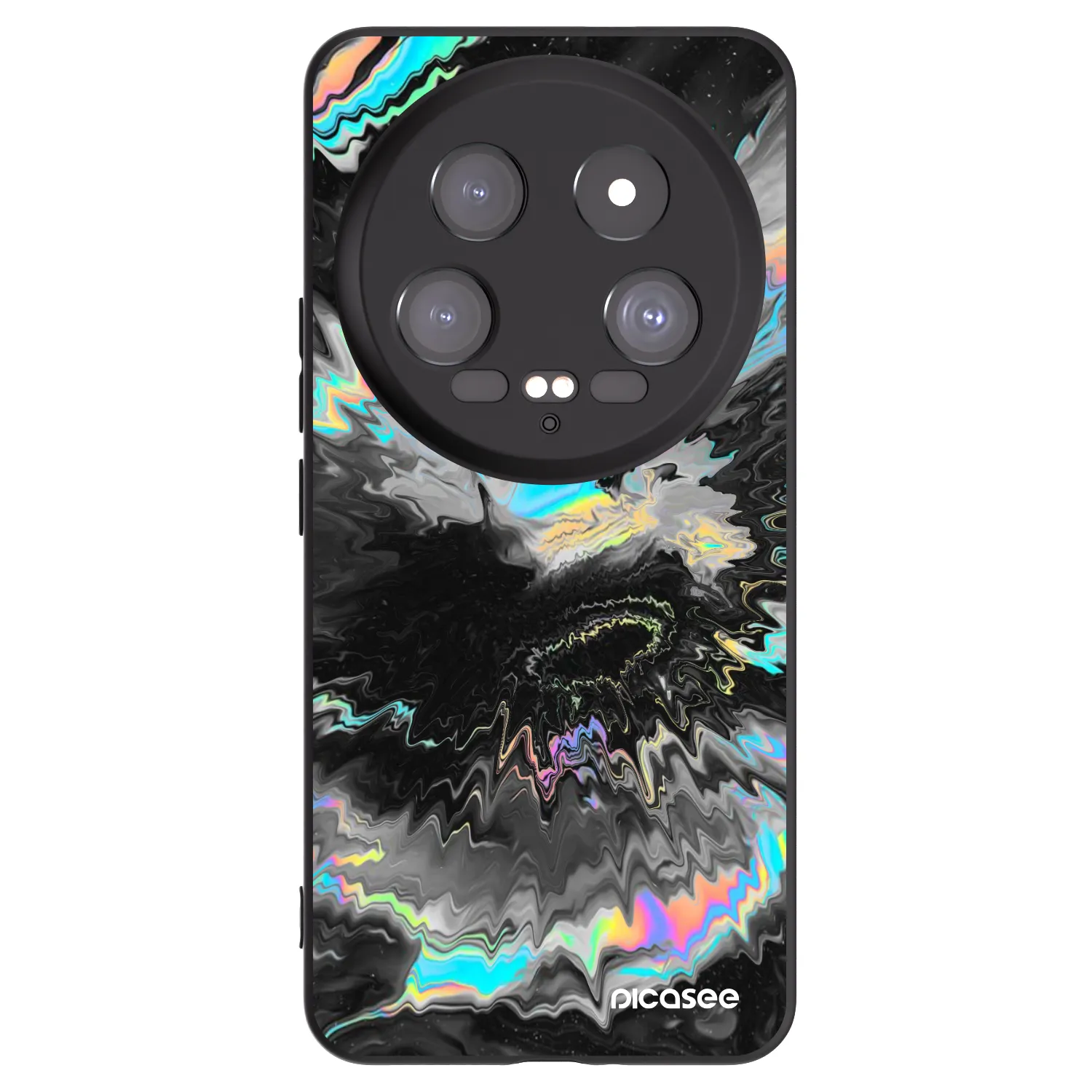 Picasee silikonowe czarne etui na Xiaomi 14 Ultra - Magnetic