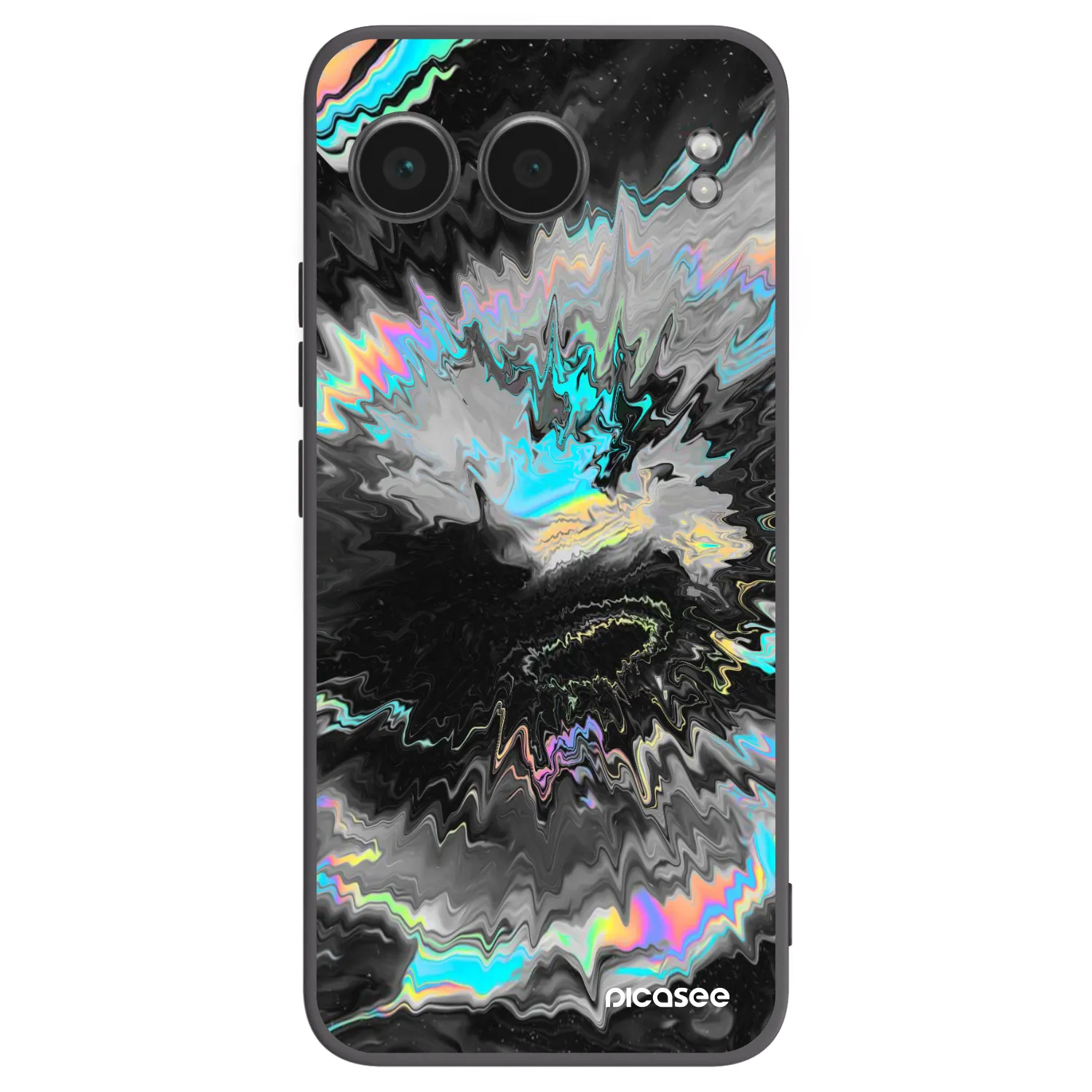Picasee silikonowe czarne etui na OnePlus Nord 4 - Magnetic