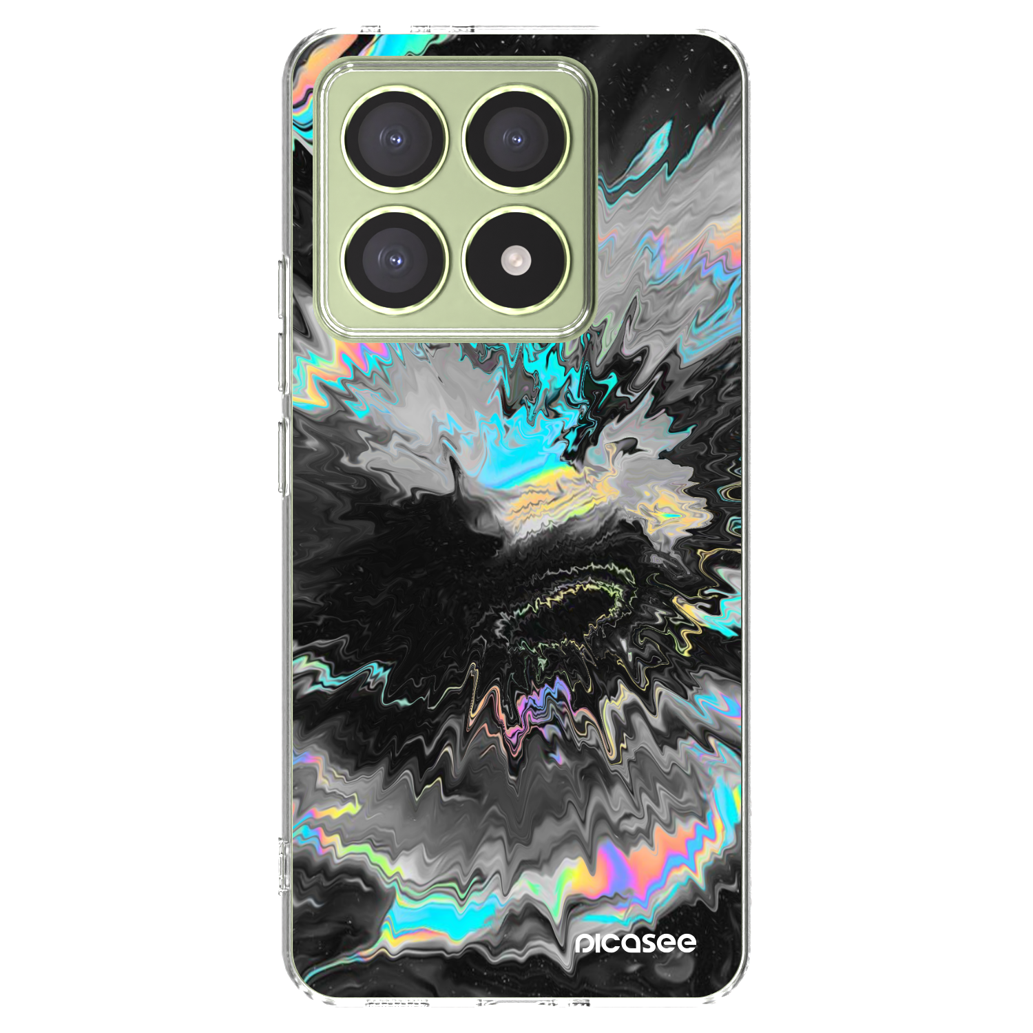 Picasee silikonowe przeźroczyste etui na Xiaomi 14T - Magnetic