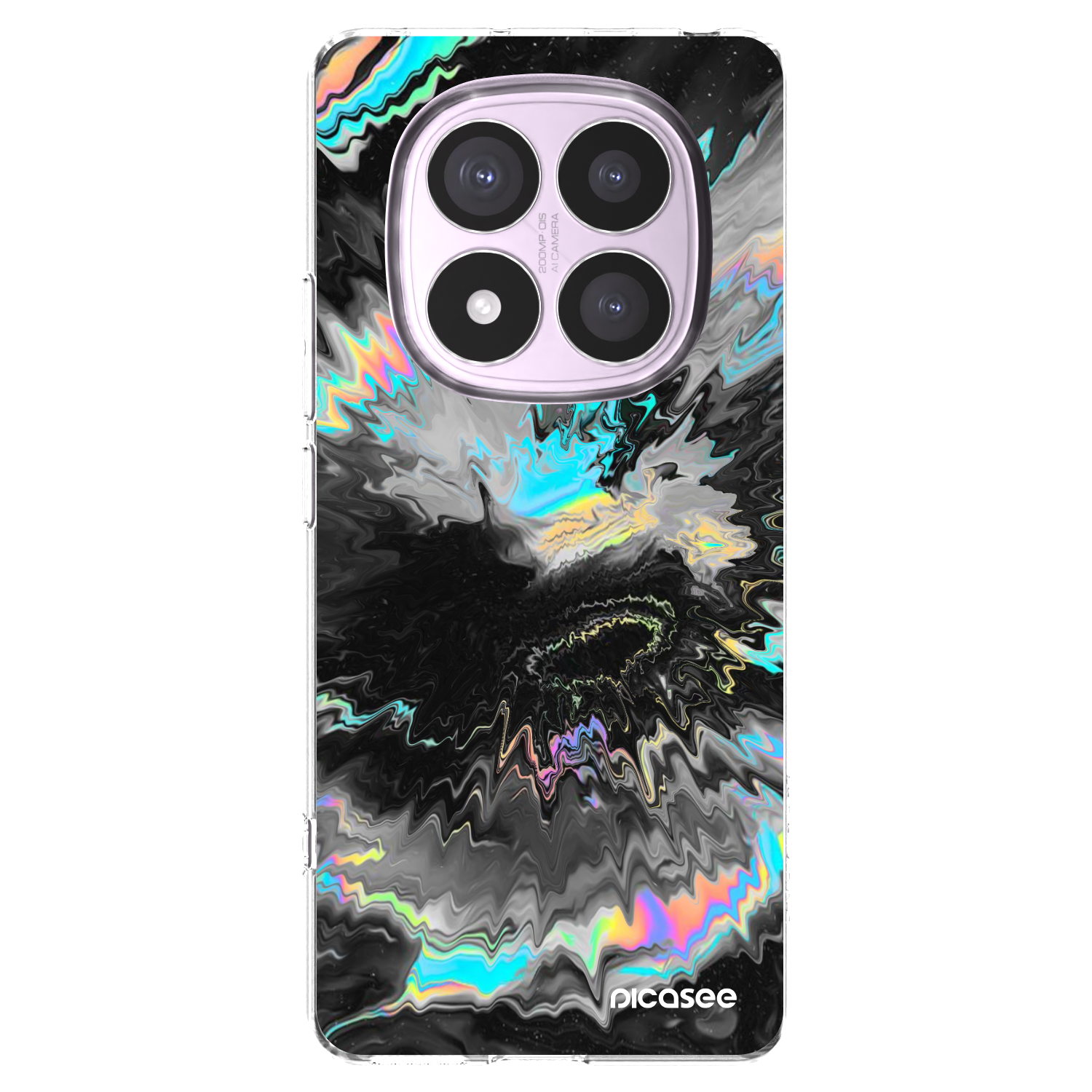 Picasee silikonowe przeźroczyste etui na Xiaomi Redmi Note 14 Pro 5G - Magnetic