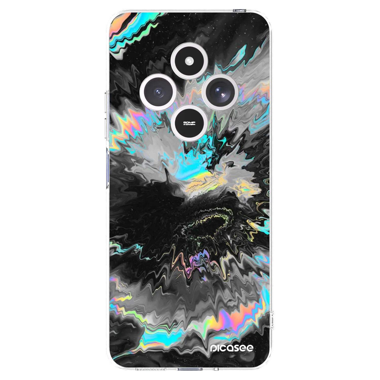 Picasee silikonowe przeźroczyste etui na Xiaomi Redmi 14C - Magnetic