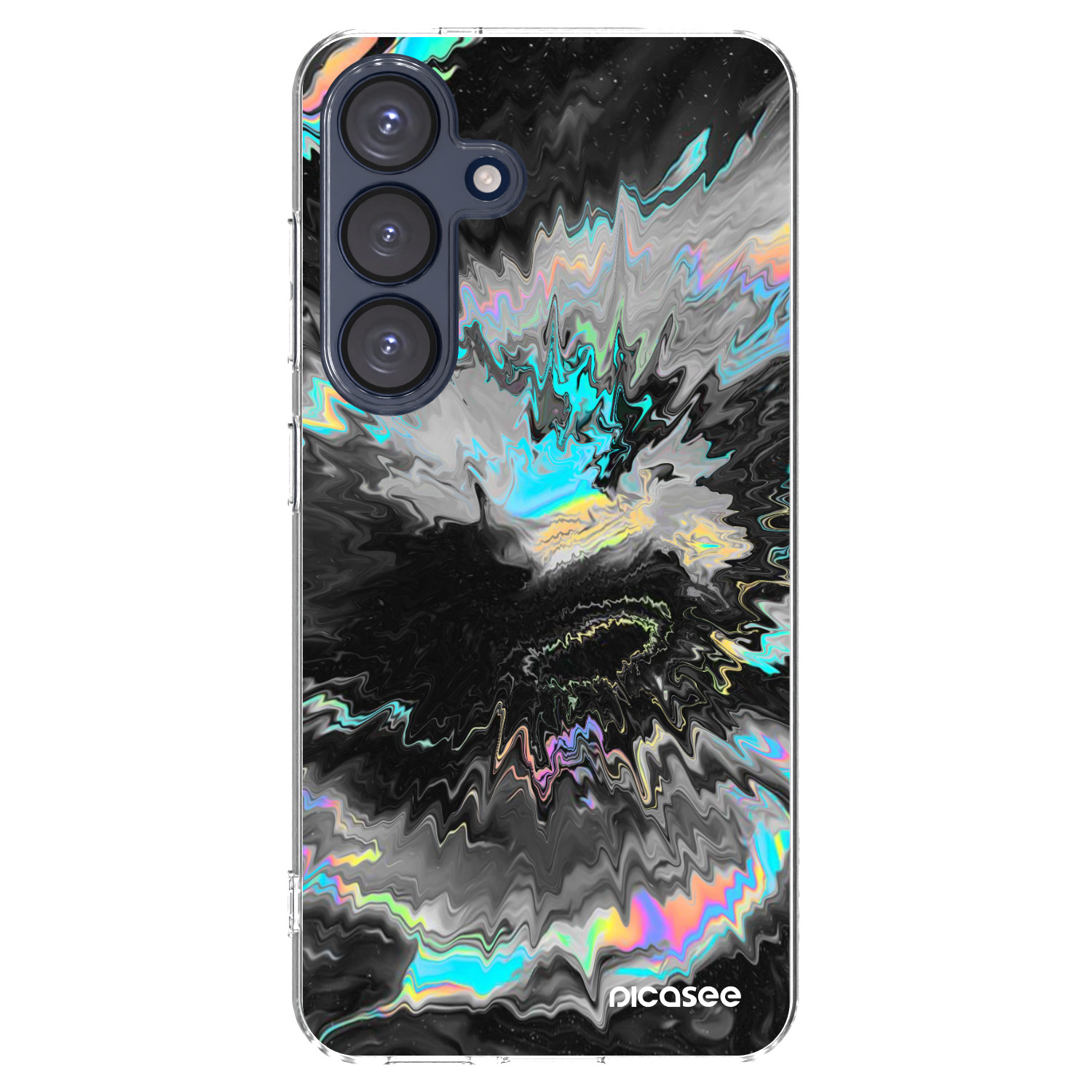 Picasee silikonowe przeźroczyste etui na Samsung Galaxy S25 5G - Magnetic