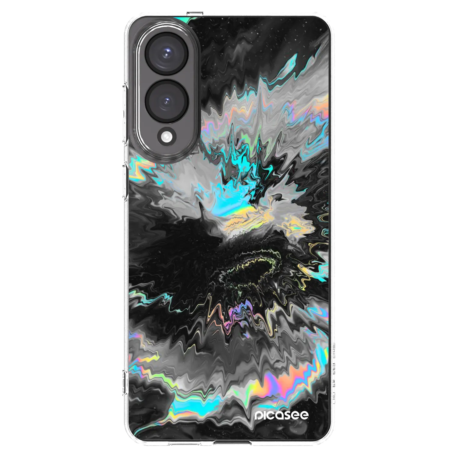 Picasee silikonowe przeźroczyste etui na Samsung Galaxy S25 Edge 5G - Magnetic