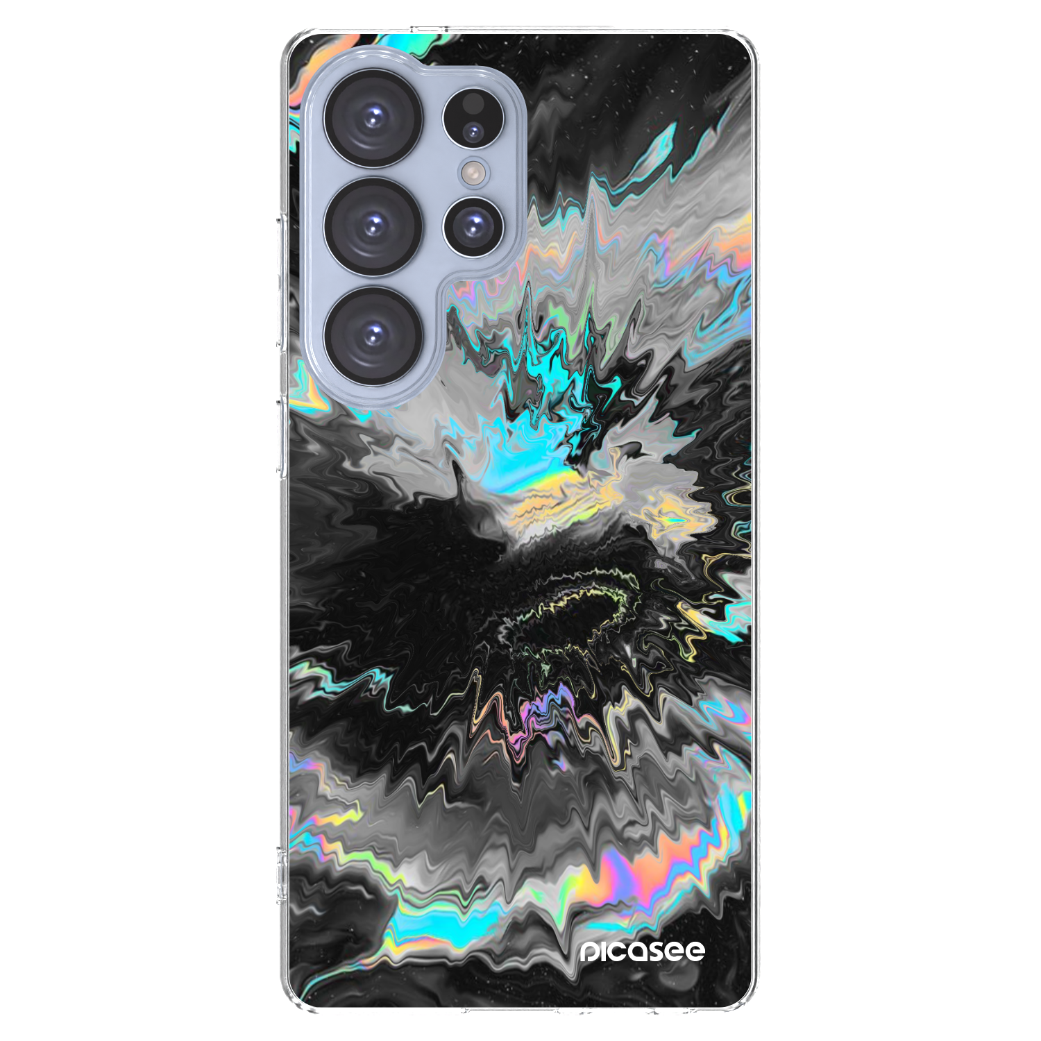 Picasee silikonowe przeźroczyste etui na Samsung Galaxy S25 Ultra 5G - Magnetic