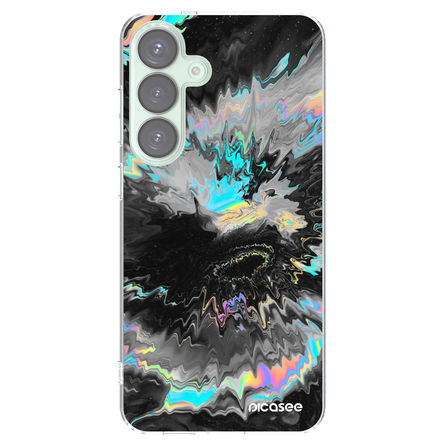 Picasee silikonowe przeźroczyste etui na Samsung Galaxy S25+ 5G - Magnetic