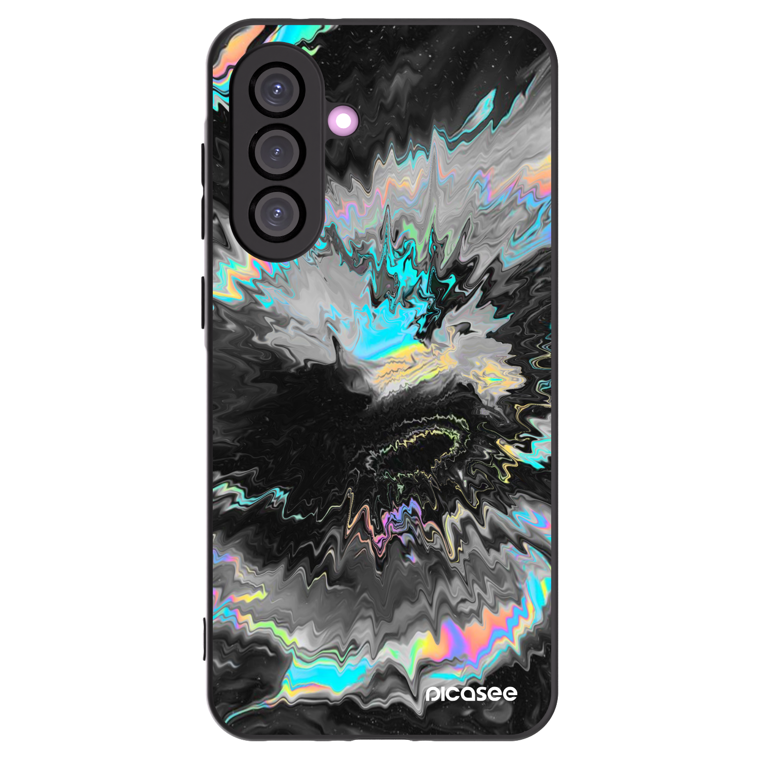 Picasee silikonowe czarne etui na Samsung Galaxy A36 5G - Magnetic