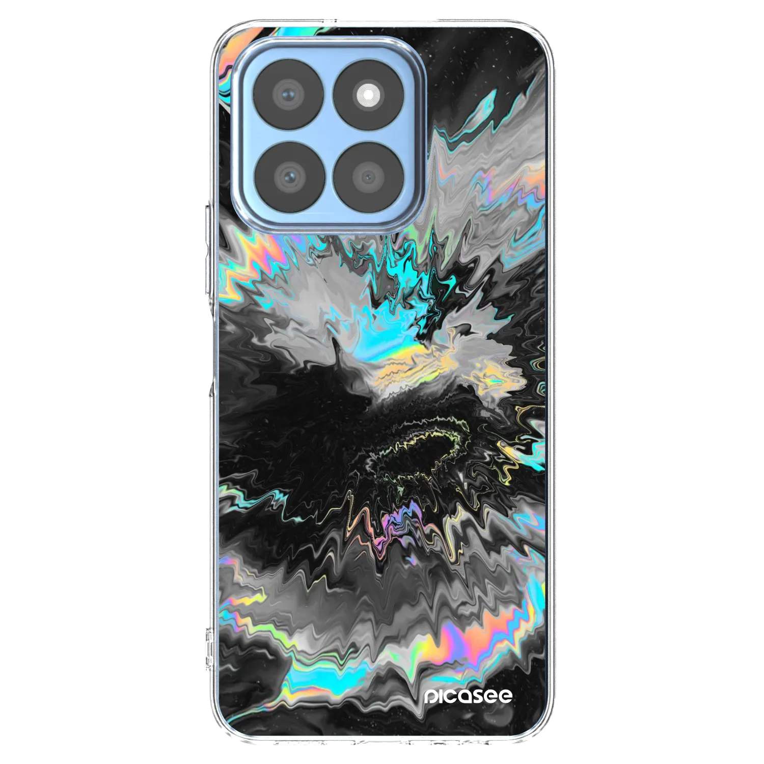 Picasee silikonowe przeźroczyste etui na Honor X8c - Magnetic