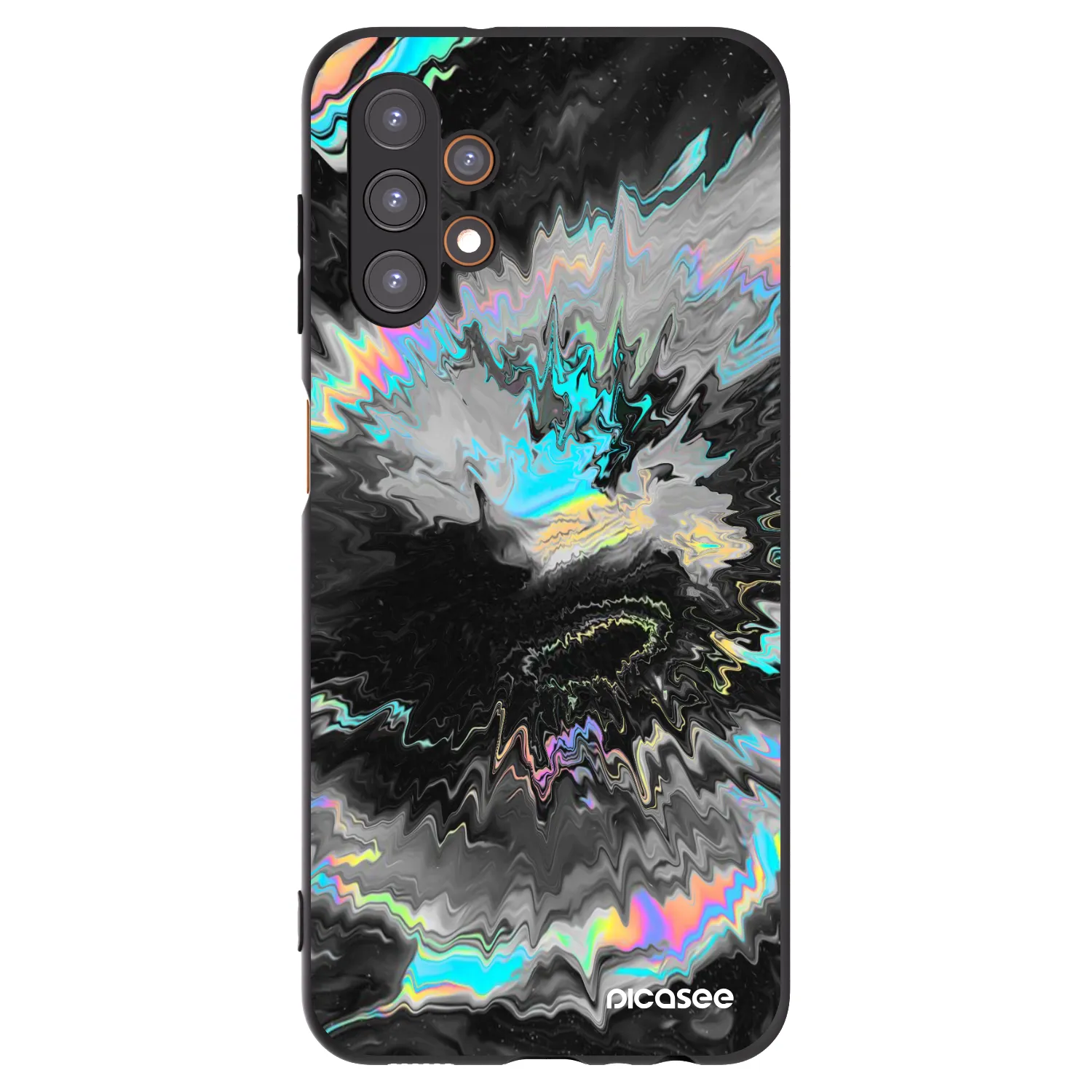 Picasee silikonowe czarne etui na Samsung Galaxy A13 5G - Magnetic